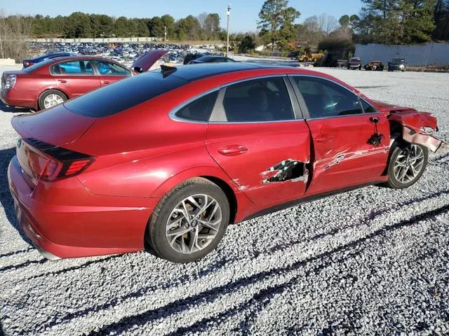 5NPEF4JAXMH109481 2021 2021 Hyundai Sonata- Sel 3