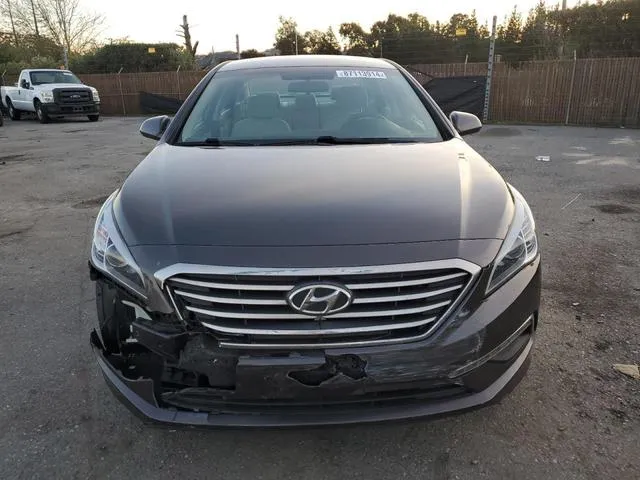 5NPE24AF7FH143310 2015 2015 Hyundai Sonata- SE 5