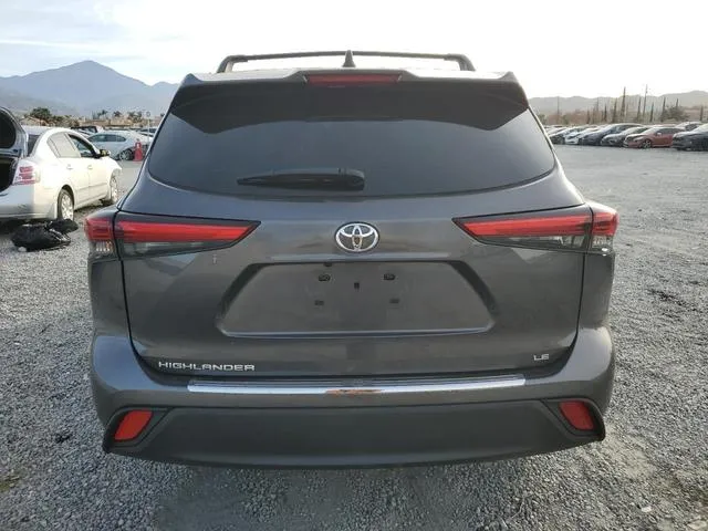 5TDZZRAH8NS100048 2022 2022 Toyota Highlander- L 6