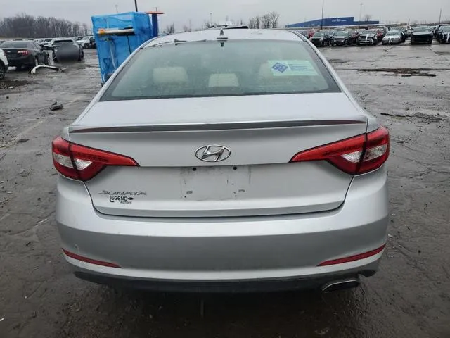 5NPE24AF4HH518637 2017 2017 Hyundai Sonata- SE 6