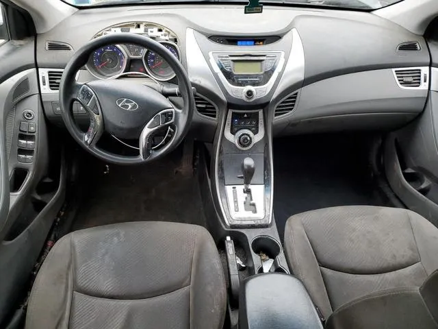 KMHDH4AE9CU417010 2012 2012 Hyundai Elantra- Gls 8