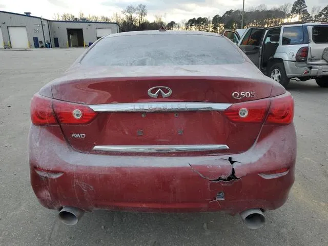 JN1BV7AR5EM685499 2014 2014 Infiniti Q50- Base 6