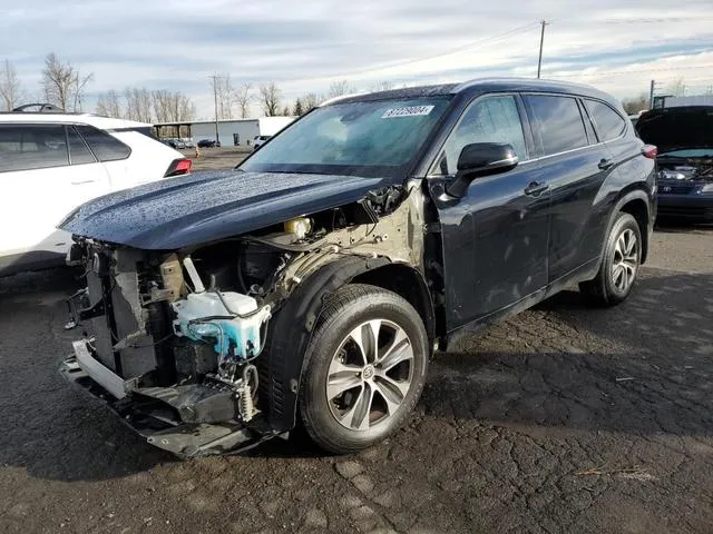 5TDGZRBH0MS549292 2021 2021 Toyota Highlander- Xle 1