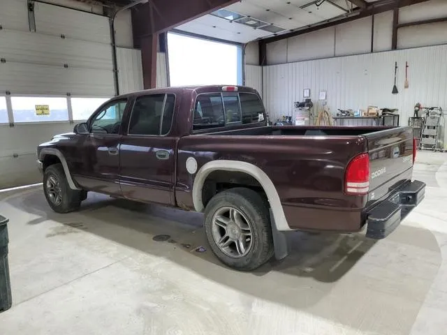 1D7HG48N84S675049 2004 2004 Dodge Dakota- Quad Slt 2