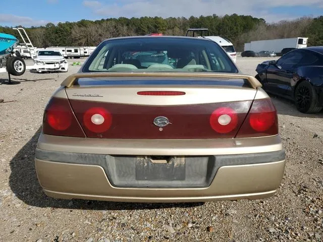 2G1WF52E549132660 2004 2004 Chevrolet Impala 6