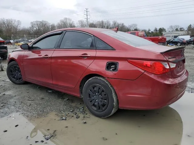 5NPEB4AC9DH530816 2013 2013 Hyundai Sonata- Gls 2