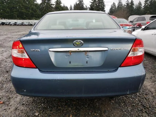 JTDBE32K840278225 2004 2004 Toyota Camry- LE 6