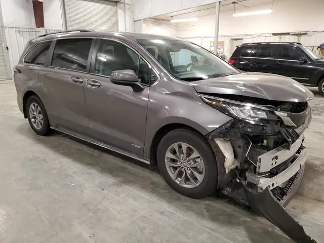 5TDBSKFC4MS015832 2021 2021 Toyota Sienna- LE 4