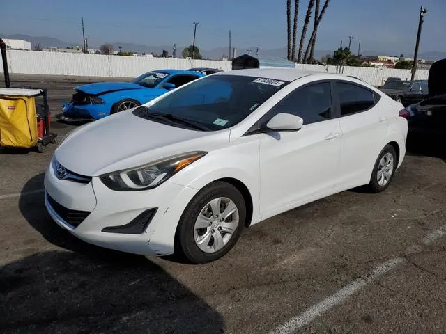 5NPDH4AE4GH663838 2016 2016 Hyundai Elantra- SE 1