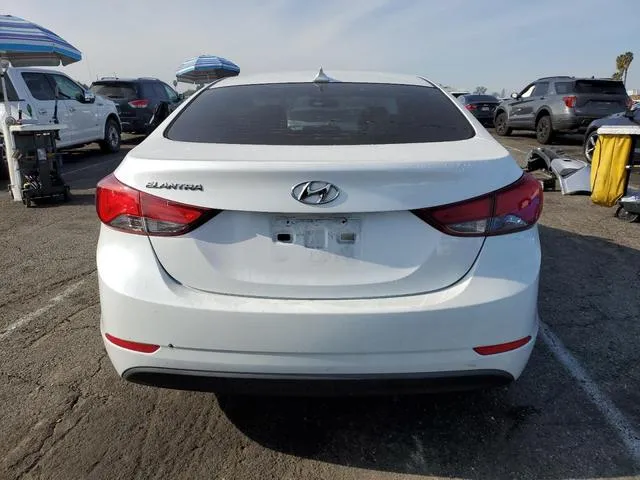 5NPDH4AE4GH663838 2016 2016 Hyundai Elantra- SE 6