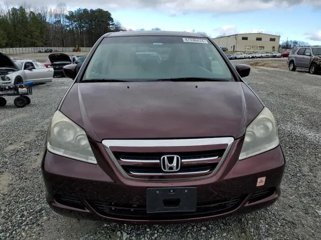 5FNRL38697B411059 2007 2007 Honda Odyssey- Exl 5