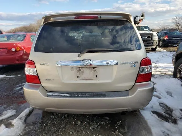 JTEHW21A270040638 2007 2007 Toyota Highlander- Hybrid 6