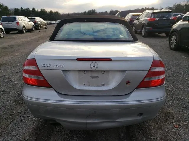 WDBTK65J35F121250 2005 2005 Mercedes-Benz CLK-Class- 320 6