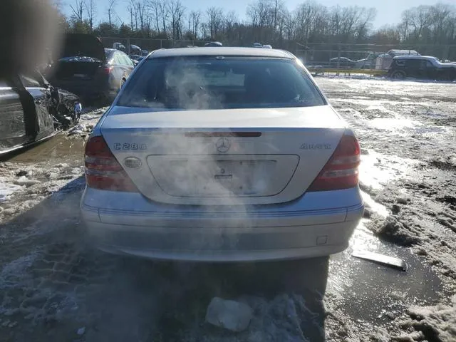 WDBRF92H66F779308 2006 2006 Mercedes-Benz C-Class- 280 4Matic 6