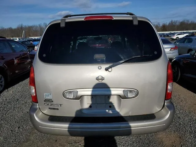 4N2ZN17TX1D808751 2001 2001 Nissan Quest- Gle 6