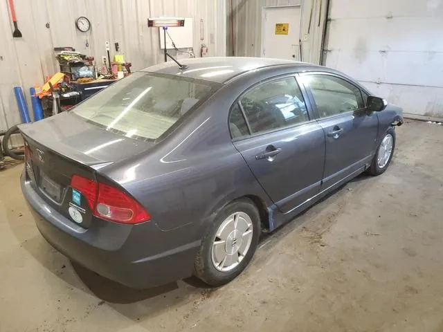 JHMFA36298S025513 2008 2008 Honda Civic- Hybrid 3