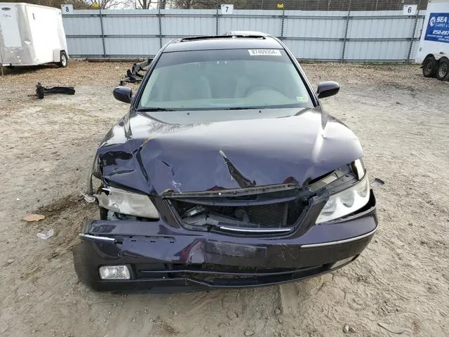 KMHFC46FX7A210822 2007 2007 Hyundai Azera- SE 5