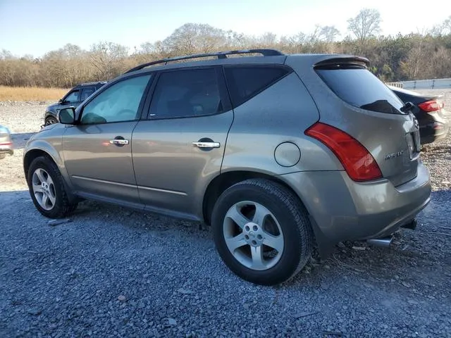 JN8AZ08T54W204597 2004 2004 Nissan Murano- SL 2