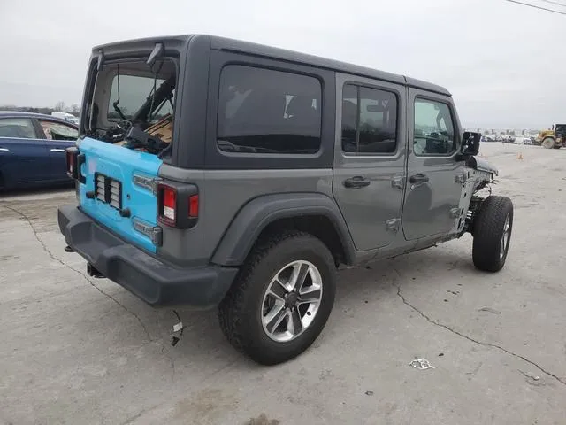 1C4HJXDG7MW834494 2021 2021 Jeep Wrangler- Sport 3