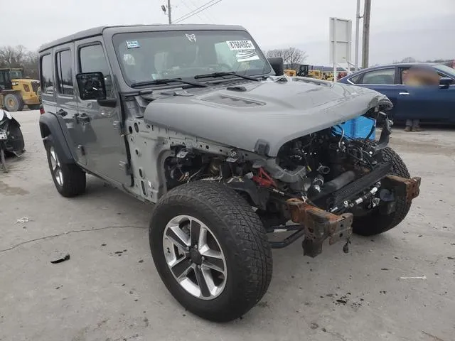 1C4HJXDG7MW834494 2021 2021 Jeep Wrangler- Sport 4