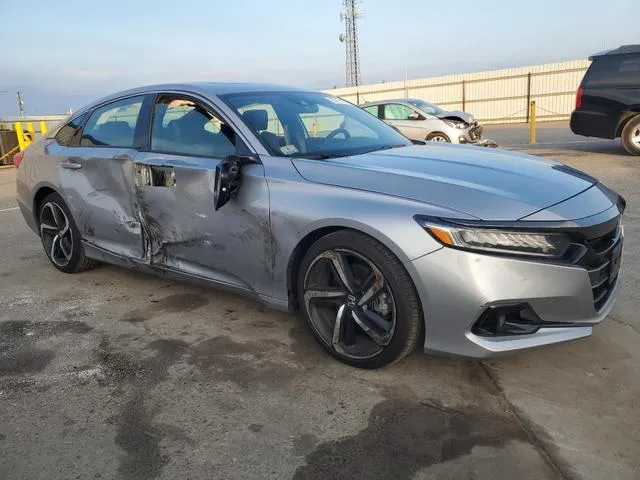 1HGCV2F33MA016593 2021 2021 Honda Accord- Sport 4