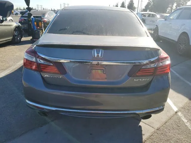 1HGCR2F50GA231391 2016 2016 Honda Accord- Sport 6