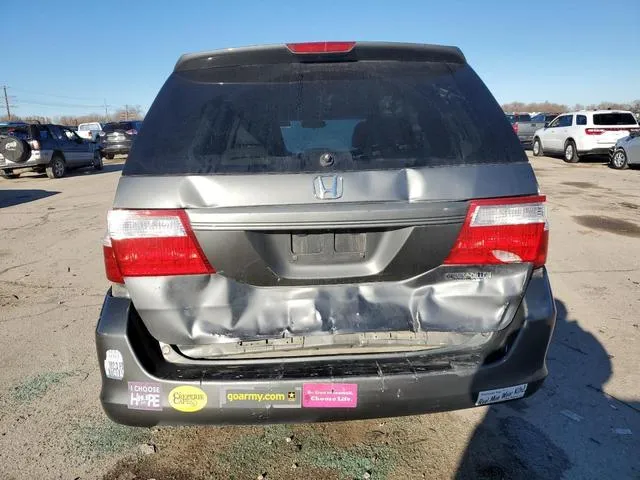 5FNRL38627B435509 2007 2007 Honda Odyssey- Exl 6