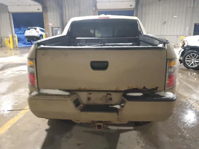 2HJYK16466H532947 2006 2006 Honda Ridgeline- Rts 6