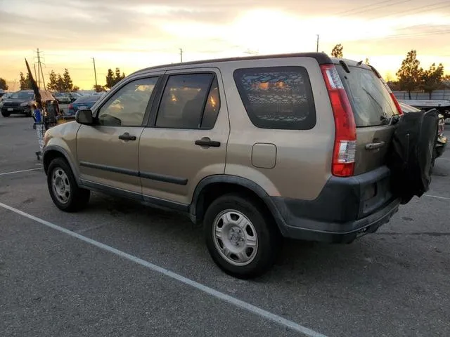 JHLRD68515C014707 2005 2005 Honda CR-V- LX 2