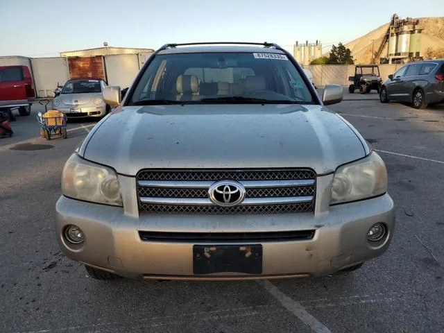 JTEGW21A670021425 2007 2007 Toyota Highlander- Hybrid 5