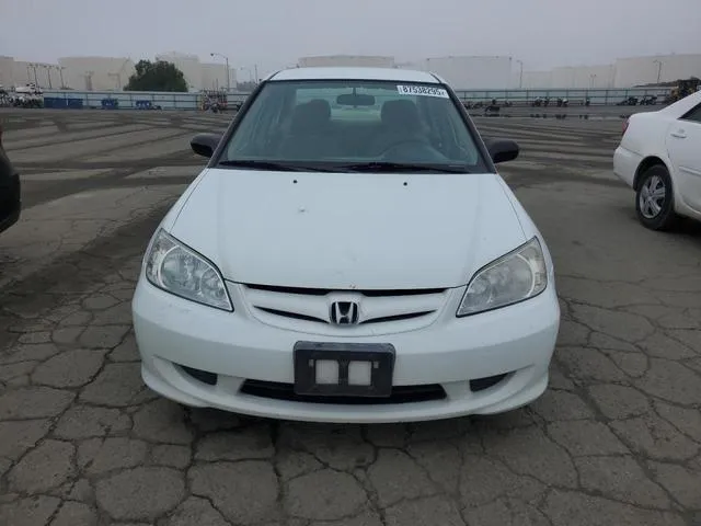 1HGEN26475L000131 2005 2005 Honda Civic- GX 5