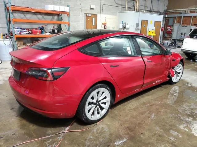 5YJ3E1EA3NF184915 2022 2022 Tesla MODEL 3 3