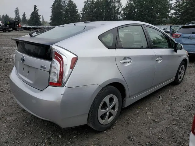 JTDKN3DU0C1607829 2012 2012 Toyota Prius 3