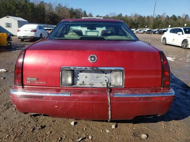 1G6EL12Y1WU602125 1998 1998 Cadillac Eldorado 6