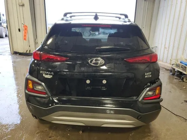 KM8K6CA57MU710395 2021 2021 Hyundai Kona- Night 6