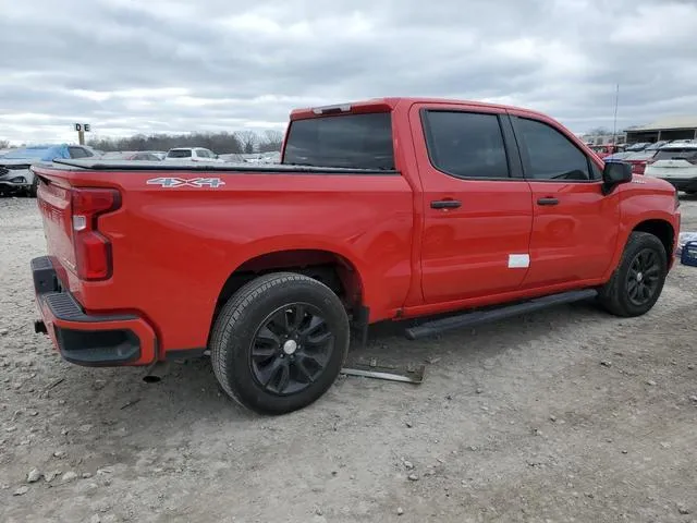 1GCPYBEK1NZ157388 2022 2022 Chevrolet Silverado- K1500 Custom 3