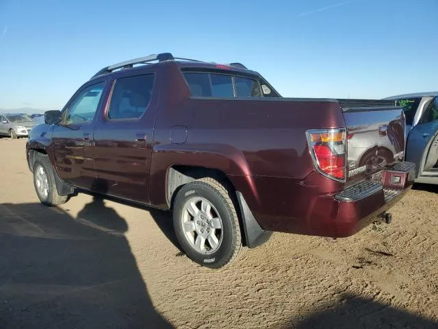 2HJYK16557H535431 2007 2007 Honda Ridgeline- Rtl 2