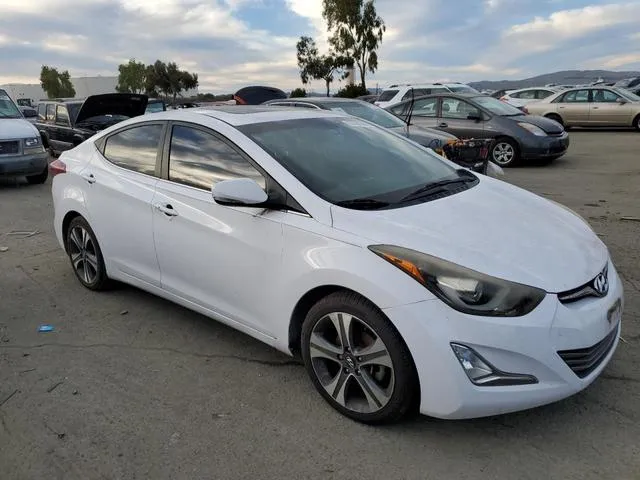 KMHDH4AH4FU358396 2015 2015 Hyundai Elantra- SE 4