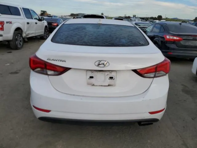 KMHDH4AH4FU358396 2015 2015 Hyundai Elantra- SE 6