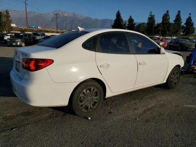 KMHDU4AD8AU118429 2010 2010 Hyundai Elantra- Blue 3