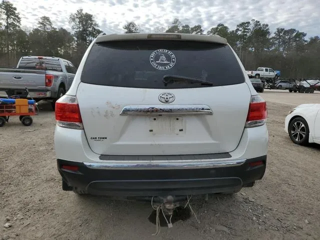 5TDYK3EH1CS051280 2012 2012 Toyota Highlander- Limited 6