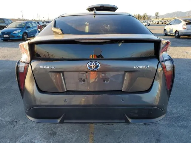 JTDKARFU7H3537138 2017 2017 Toyota Prius 6