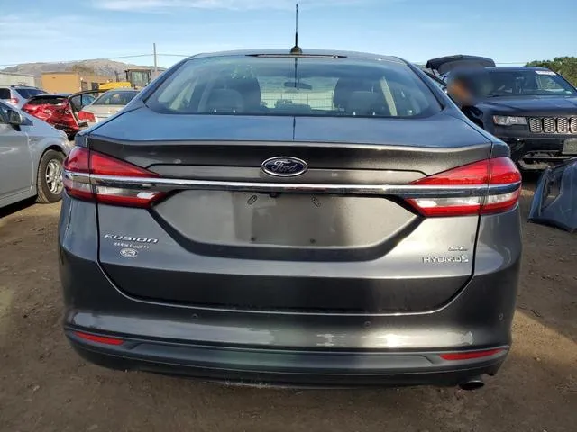 3FA6P0LU7JR205102 2018 2018 Ford Fusion- Se Hybrid 6