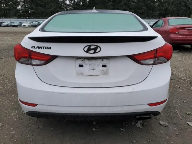 KMHDH4AH3FU321291 2015 2015 Hyundai Elantra- SE 6