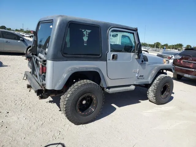 1J4FA49S94P798282 2004 2004 Jeep Wrangler- Sport 3