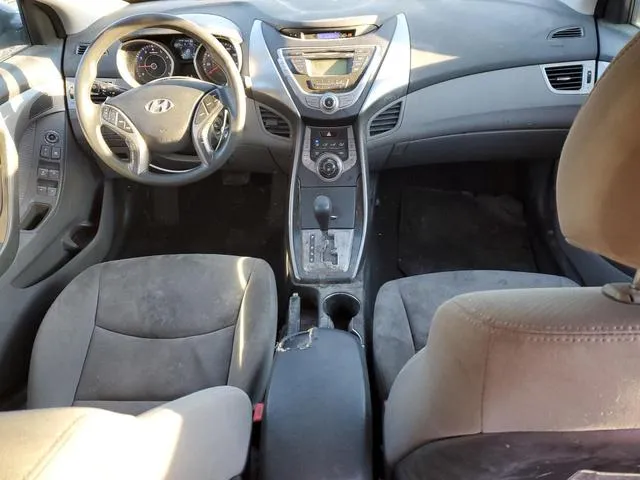 KMHDH4AE4DU498287 2013 2013 Hyundai Elantra- Gls 8