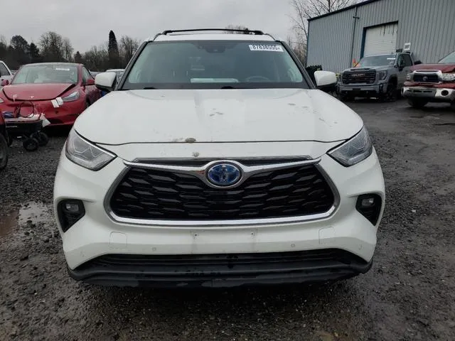 5TDDBRCH5MS023925 2021 2021 Toyota Highlander- Hybrid Limited 5