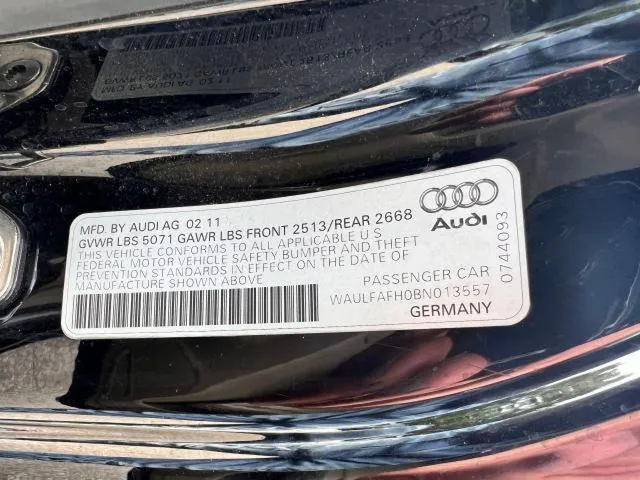 WAULFAFH0BN013557 2011 2011 Audi A5- Premium Plus 10