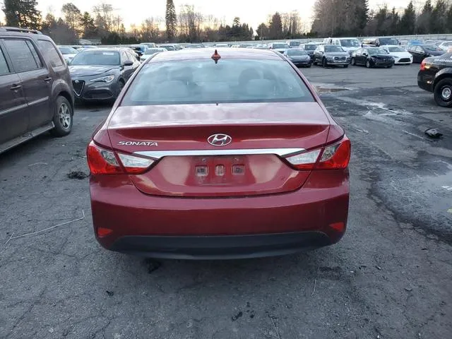 5NPEB4AC6EH830007 2014 2014 Hyundai Sonata- Gls 6