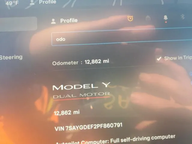 7SAYGDEF2PF860791 2023 2023 Tesla MODEL Y 9